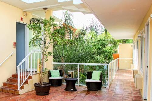 Balcony/terrace, Coral Princess Hotel in San Juan Balcony/terrace, Coral Princess Hotel in San Juan