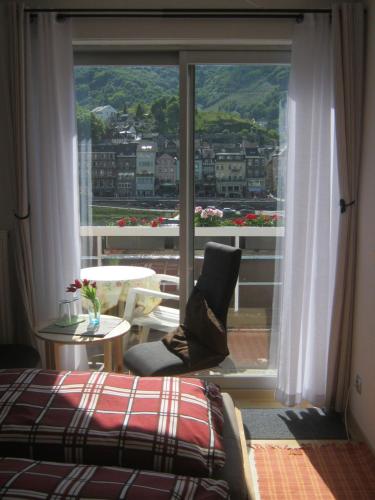 شرفة/ تراس, Pension Regina in Cochem City Center شرفة/ تراس, Pension Regina in Cochem City Center