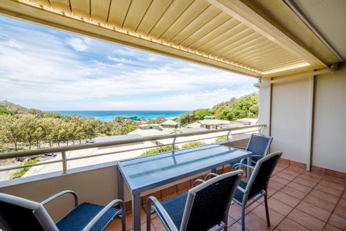 Balkon/terasa, Samarinda Jewel by the Sea in otok sjeverni Stradbroke Balkon/terasa, Samarinda Jewel by the Sea in otok sjeverni Stradbroke