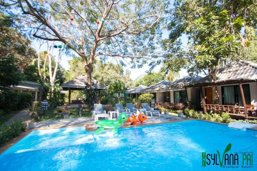 Swimming pool, The Sylvana Pai Hotel in Pai Swimming pool, The Sylvana Pai Hotel in Pai