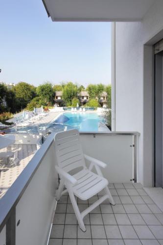 Balcony/terrace, Hotel Firenze in Bibione Balcony/terrace, Hotel Firenze in Bibione