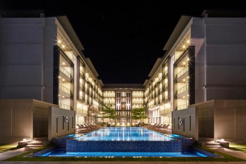 Garden, Serenity Hotel & Spa Onsen in Kabin Buri Garden, Serenity Hotel & Spa Onsen in Kabin Buri