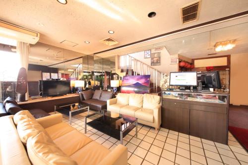 Lobby, Fujinomiya Green Hotel in Fujinomiya Lobby, Fujinomiya Green Hotel in Fujinomiya