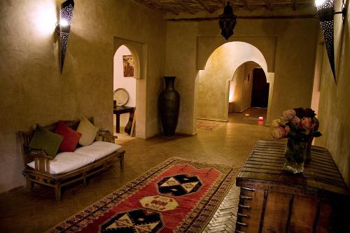 Lobby, Maison d'Hotes Kasbah Azul in Agdz Lobby, Maison d'Hotes Kasbah Azul in Agdz