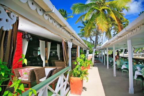 Inngang, Marigot Beach Club and Dive Resort in Marigot Bay Inngang, Marigot Beach Club and Dive Resort in Marigot Bay