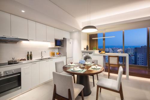 شرفة/ تراس, Somerset Xindicheng Xi'an in مدينة الإلكترونيات شرفة/ تراس, Somerset Xindicheng Xi'an in مدينة الإلكترونيات