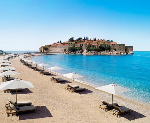 Strand, Lux Apartman Sofia in Sveti Stefan Strand, Lux Apartman Sofia in Sveti Stefan