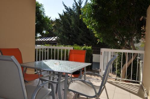 Erkély/terasz, Sunset Garden Villa in Perivolia Erkély/terasz, Sunset Garden Villa in Perivolia