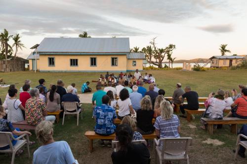 This photo about Captain Cook Cruises Fiji - Reef Endeavour shared on HyHotel.com