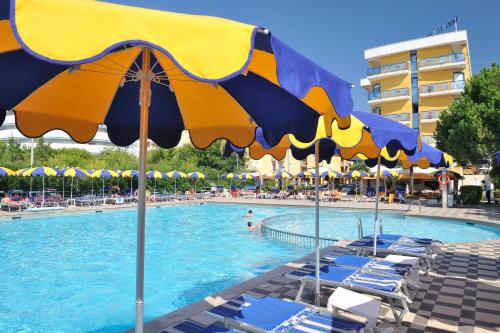 Uitzicht, Hotel Bellevue in Bibione Uitzicht, Hotel Bellevue in Bibione