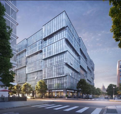 在meiguo.com看到的国会河滨全球豪华套房公寓的介绍图片