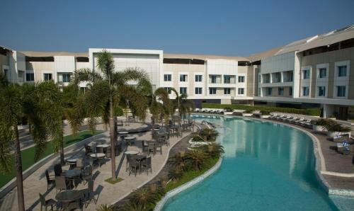 Swimming pool, The Deltin Hotel in Daman Swimming pool, The Deltin Hotel in Daman