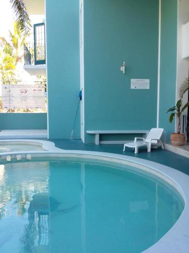 Swimming pool, Delphinus Inn in Crucecita Swimming pool, Delphinus Inn in Crucecita