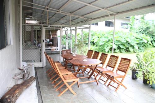 beranda/teres, DW Motel in Koror Island beranda/teres, DW Motel in Koror Island