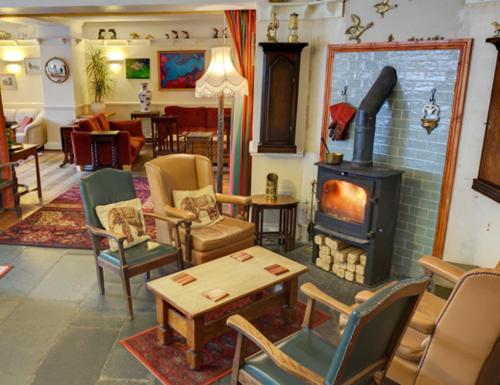 Bar/ Salón, The Wynnstay in Machynlleth Bar/ Salón, The Wynnstay in Machynlleth