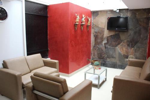 ห้องส่วนกลางสำหรับนั่งเล่น/ดูทีวี, Hotel Saint Thomas in มาริสกัล ซูเคร ห้องส่วนกลางสำหรับนั่งเล่น/ดูทีวี, Hotel Saint Thomas in มาริสกัล ซูเคร