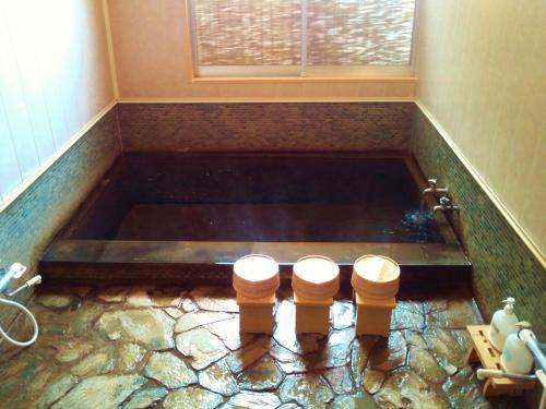Hot spring bath, Tenryuso in Onjuku Hot spring bath, Tenryuso in Onjuku