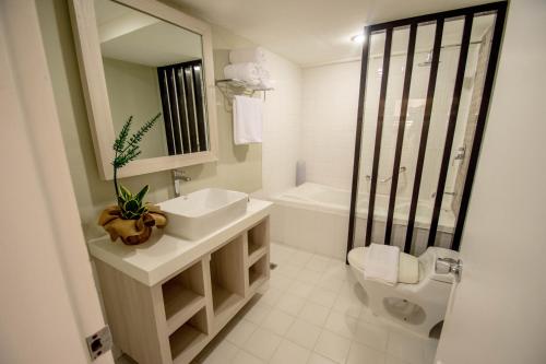 Bathroom, Almont City Hotel in Butuan Bathroom, Almont City Hotel in Butuan