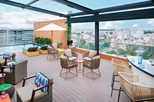 Balcony/terrace, ibis Saigon Airport in Tân Bình Balcony/terrace, ibis Saigon Airport in Tân Bình