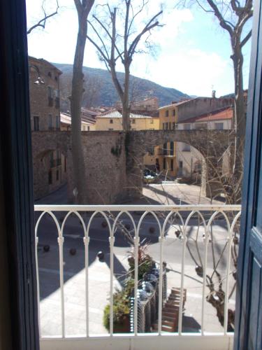 Erkély/terasz, Poppys Chambres d'Hotes in Ceret Erkély/terasz, Poppys Chambres d'Hotes in Ceret