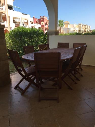 발코니/테라스, Appartement Saidia Mediterranee in 사이디아 발코니/테라스, Appartement Saidia Mediterranee in 사이디아
