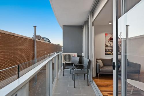 Balcony/terrace, District Apartments Fitzroy in Fitzroy Balcony/terrace, District Apartments Fitzroy in Fitzroy
