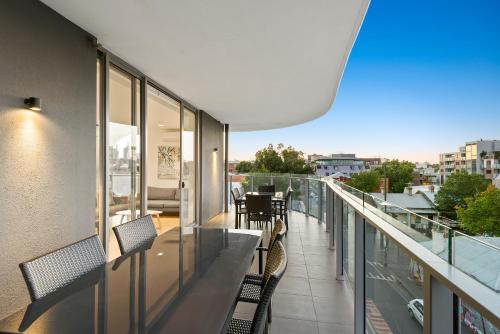 Balcony/terrace, District Apartments Fitzroy in Fitzroy Balcony/terrace, District Apartments Fitzroy in Fitzroy