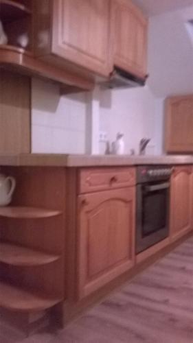 Kitchen, Gaststatte Waldheim in Bohmstedt Kitchen, Gaststatte Waldheim in Bohmstedt