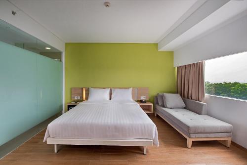 Værelse, Whiz Prime Hotel Pajajaran Bogor in Bogor Værelse, Whiz Prime Hotel Pajajaran Bogor in Bogor