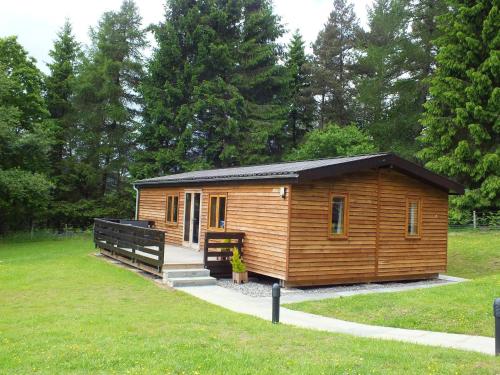 Balcony/terrace, Tayview Lodges in Ballinluig Balcony/terrace, Tayview Lodges in Ballinluig