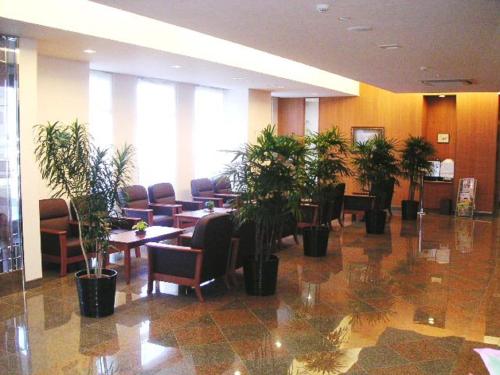 Lobby, Hotel Route Inn Nakatsu Ekimae in Nakatsu Lobby, Hotel Route Inn Nakatsu Ekimae in Nakatsu