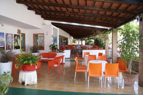 Ресторан, Hotel Cristina in Діаманте Ресторан, Hotel Cristina in Діаманте