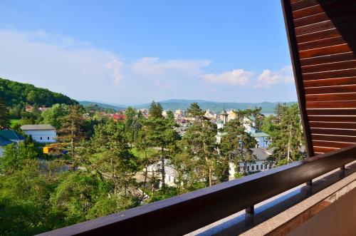 Balkon/terasa, Hotel Miraj in Ramnicu Valcea Balkon/terasa, Hotel Miraj in Ramnicu Valcea