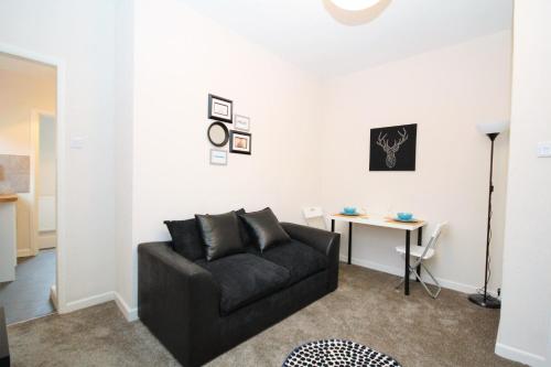 Shared lounge/TV area, Maritime Apartments in Barrow in Furness Shared lounge/TV area, Maritime Apartments in Barrow in Furness