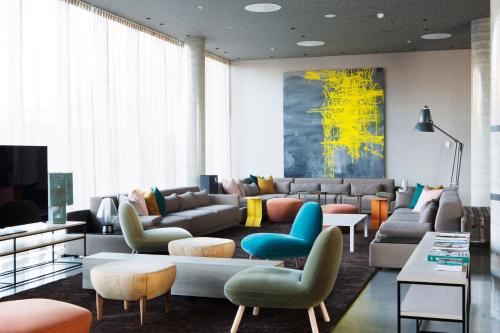 Lobby, Comfort Hotel Bergen Airport in Bergen Lobby, Comfort Hotel Bergen Airport in Bergen