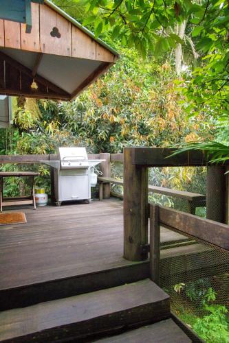 陽台/露台, 山光榮度假別墅 (Mt Glorious Getaways Cottages) in 光榮山市 陽台/露台, 山光榮度假別墅 (Mt Glorious Getaways Cottages) in 光榮山市