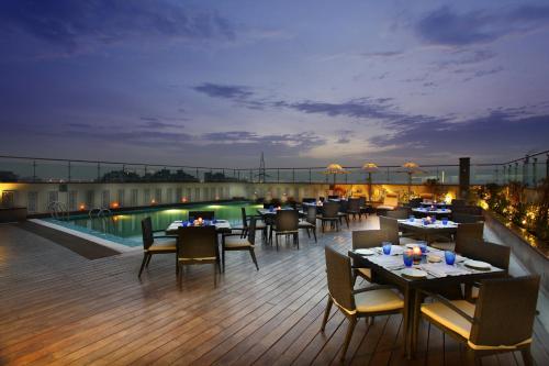 Balcony/terrace, Mahagun Sarovar Portico Suites Ghaziabad in Ghaziabad Balcony/terrace, Mahagun Sarovar Portico Suites Ghaziabad in Ghaziabad