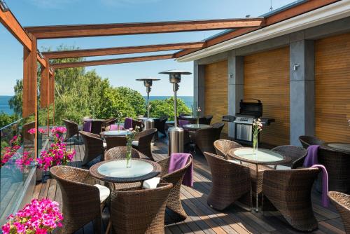 Balkon/teras, Hotel Rozany Gaj in Gdynia Balkon/teras, Hotel Rozany Gaj in Gdynia