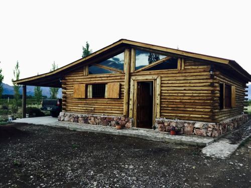 A szálláshely kívülről, Cabanas Sehuen in Uspallata A szálláshely kívülről, Cabanas Sehuen in Uspallata