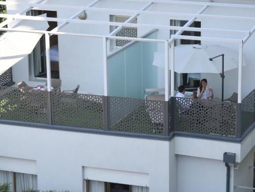 balkong/terrass, LH Hotel Sirio Venice in Venedig balkong/terrass, LH Hotel Sirio Venice in Venedig