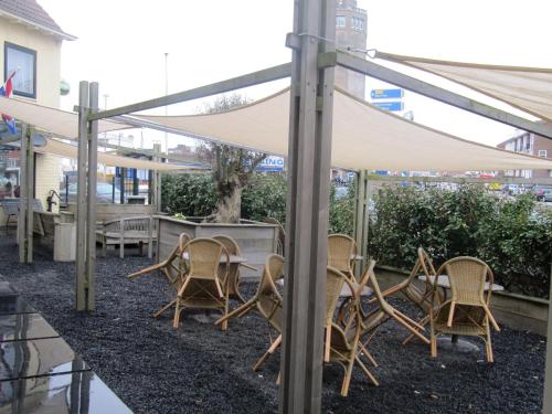 Balcony/terrace, Hotel Anna in Zandvoort Balcony/terrace, Hotel Anna in Zandvoort