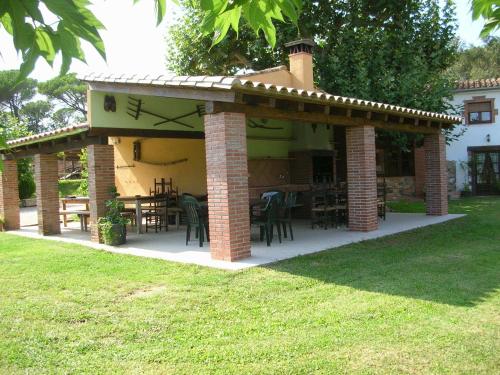 Balcó/terrassa, A farmhouse, with a private swimming pool in the Costa Brava. in Riudarenes Balcó/terrassa, A farmhouse, with a private swimming pool in the Costa Brava. in Riudarenes