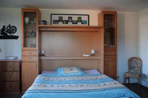 Ferienappartement mit Schwimmbad und Alpenblick