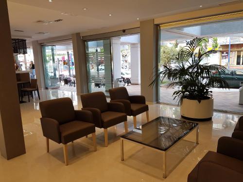 Lobby, Hotel Perla in Benidorm - Costa Blanca Lobby, Hotel Perla in Benidorm - Costa Blanca