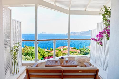 Balkong/terasse, OLEA NOVA HOTEL in Kas Balkong/terasse, OLEA NOVA HOTEL in Kas