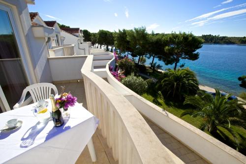 balkon/terras, Illyrian Resort in Brac Island balkon/terras, Illyrian Resort in Brac Island