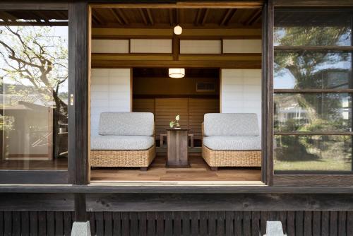Balcony/terrace, Kiraku Obi in Nichinan Balcony/terrace, Kiraku Obi in Nichinan