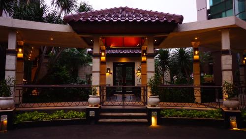 Esterno, Kristal Hotel Jakarta in Giacarta Esterno, Kristal Hotel Jakarta in Giacarta