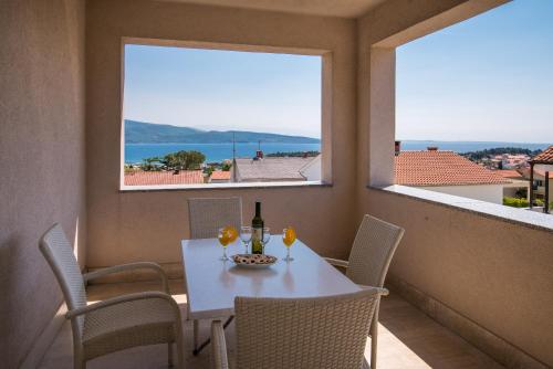 balkon/terras, Apartments Villa Ana in Krk Island balkon/terras, Apartments Villa Ana in Krk Island