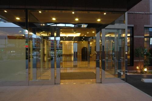 Entrance, Hotel Route Inn Kushiro Ekimae in Kushiro Entrance, Hotel Route Inn Kushiro Ekimae in Kushiro